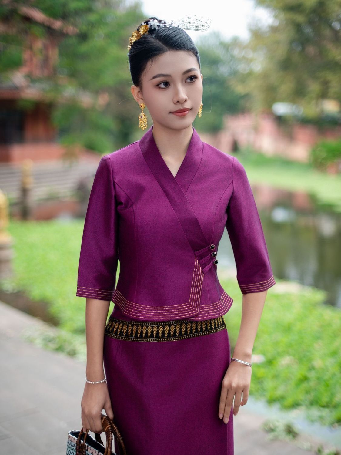 2pcs Thailand Myanmar Long-gyi - огляд і ціна Batik Sarong Wrap