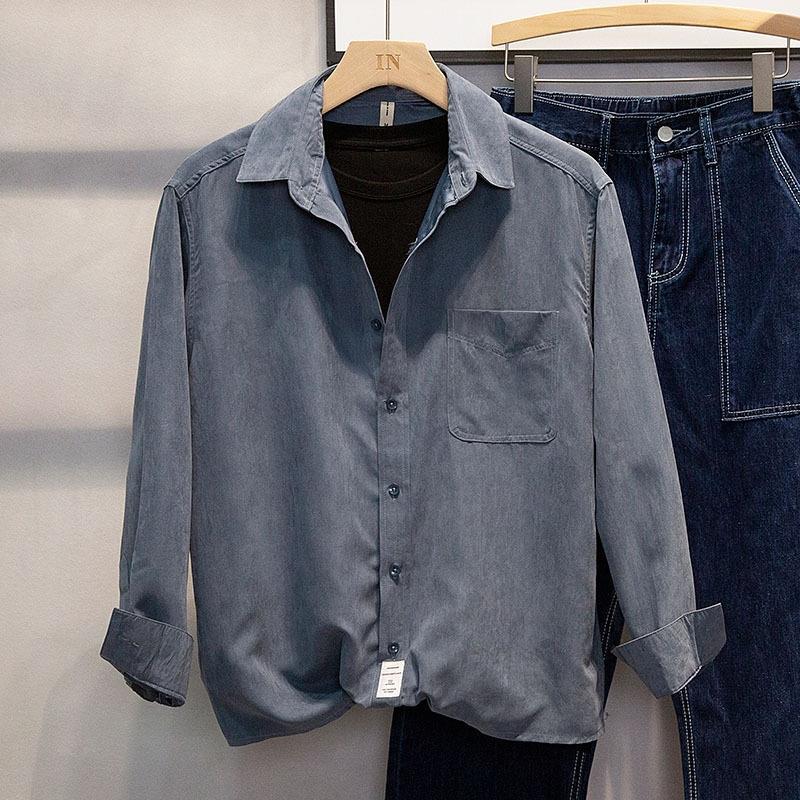 Casual Long Sleeve Men's Shirt - огляд і ціна Ethnic Wear Fashion Brand