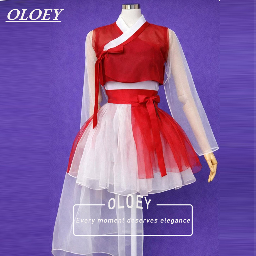 OLOEY Vintage Hanbok Korean Pe - огляд і ціна Hanbok Modern Set