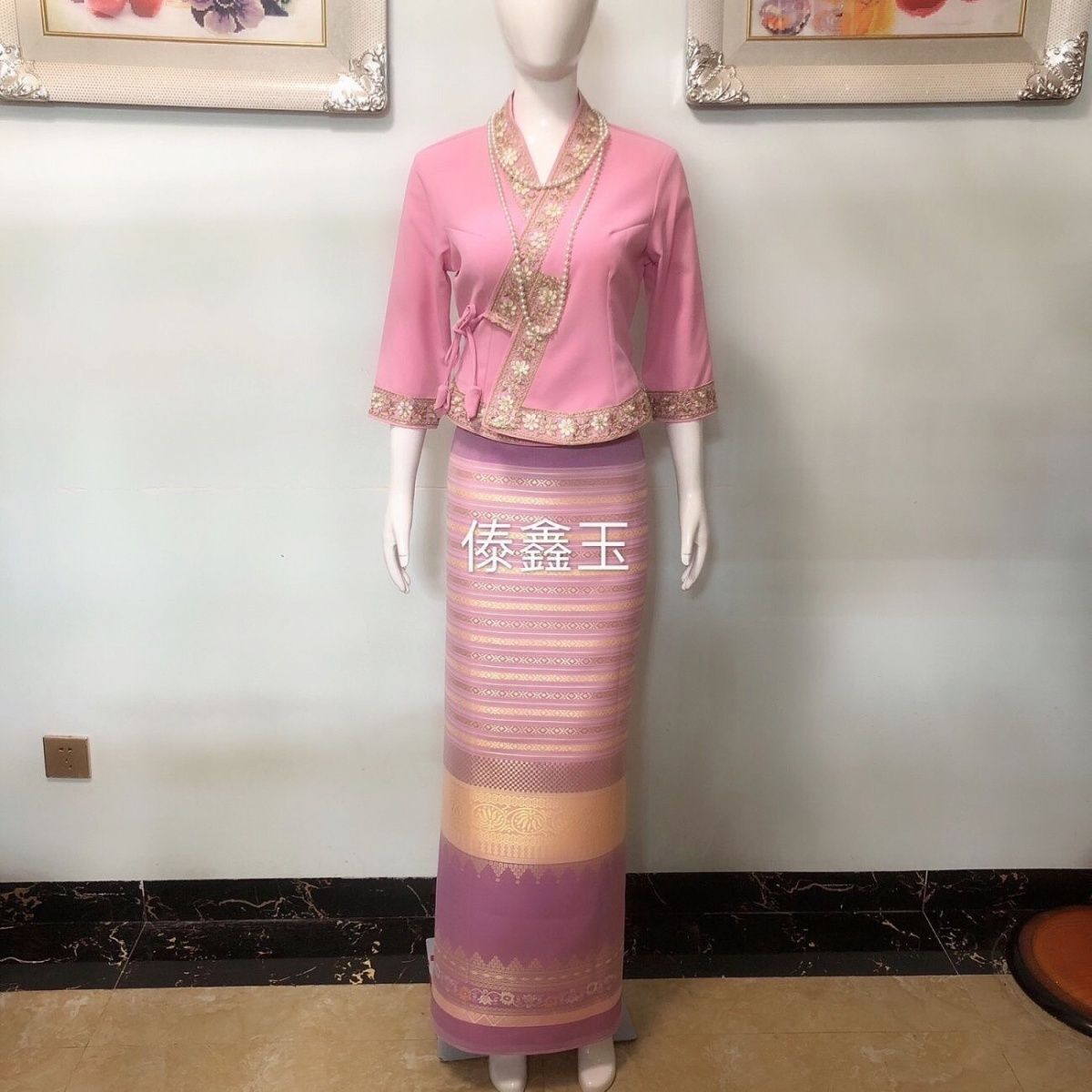 2pcsThailand Long-gyi Skirt Da - огляд і ціна Batik Sarong Wrap
