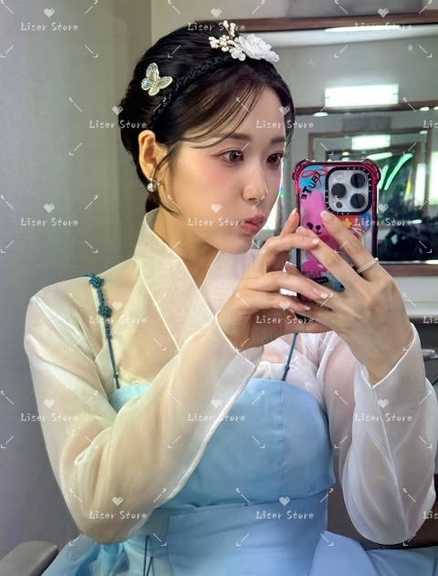 Liser Short Modern Hanbok Ligh - огляд і ціна Hanbok Modern Set