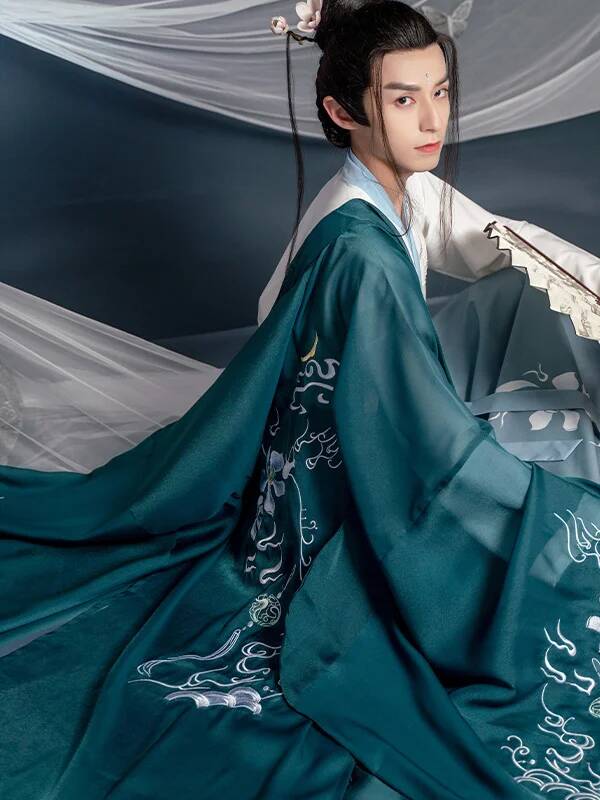 Chinese New Modern Hanfu Man T - огляд і ціна Hanbok Modern Set