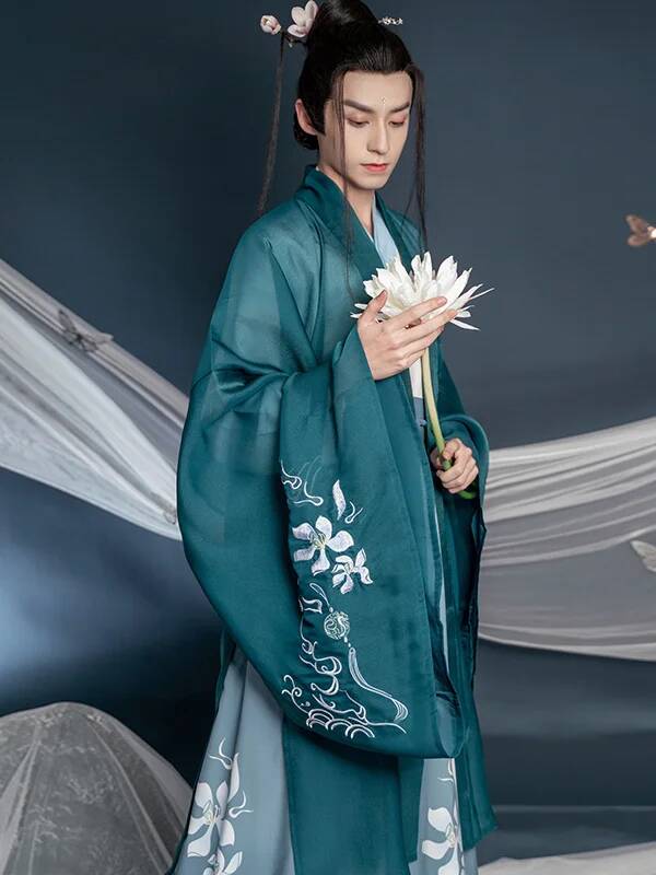 Chinese New Modern Hanfu Man T - огляд і ціна Hanbok Modern Set