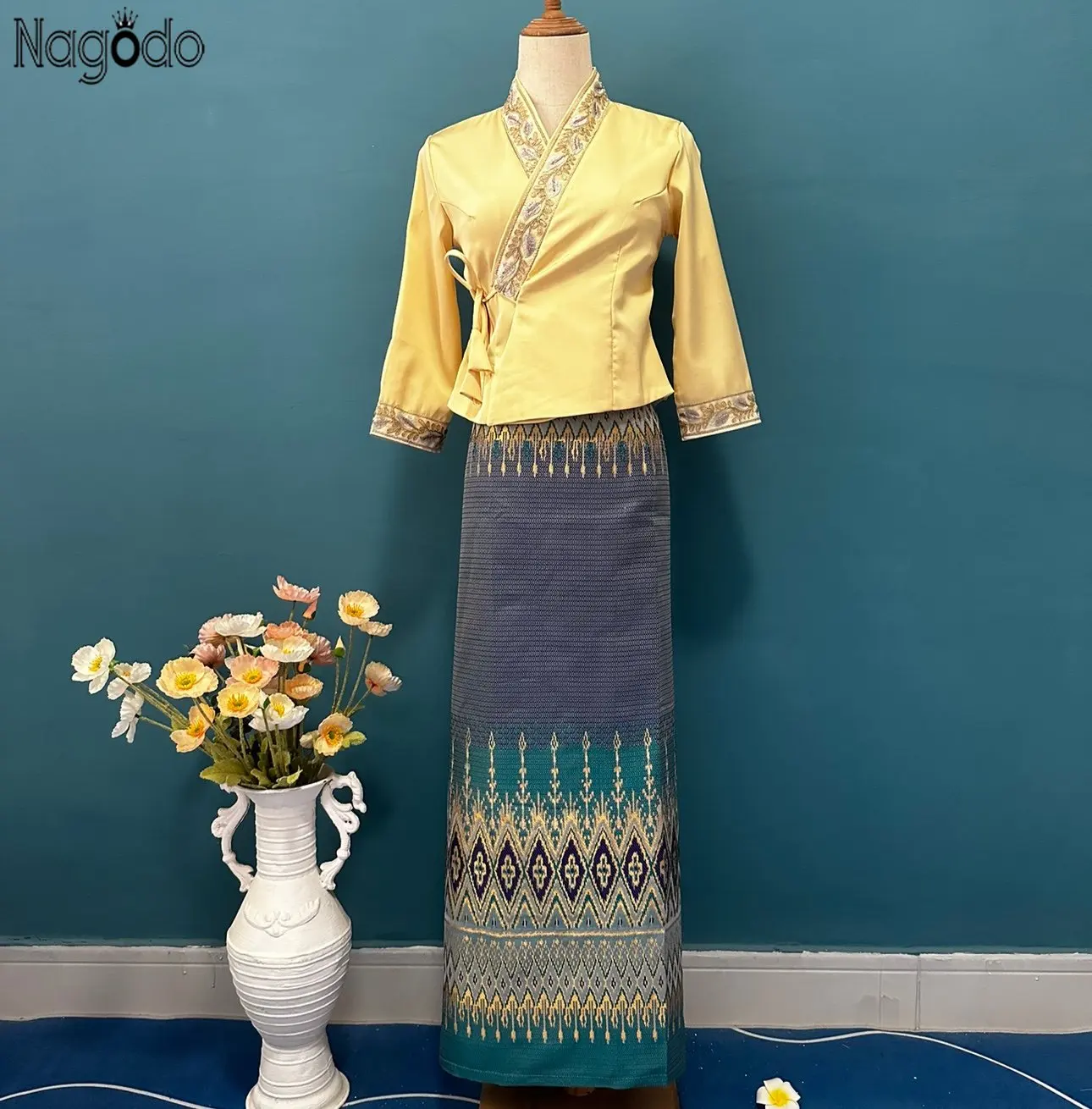 2025 Summer Traditional Dai Et - огляд і ціна Batik Sarong Wrap