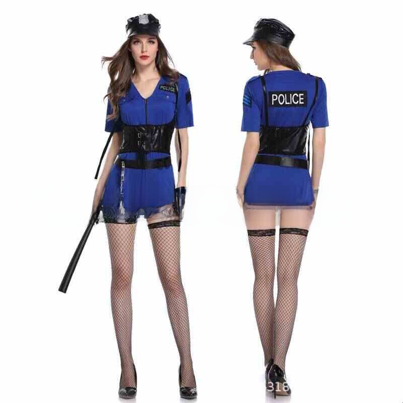 Halloween Police Woman Uniform - огляд і ціна Ethnic Wear Fashion Brand