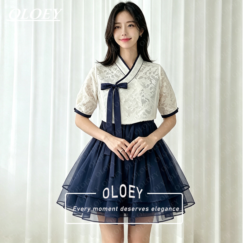 OLOEY Modern Black Short Conce - огляд і ціна Hanbok Modern Set