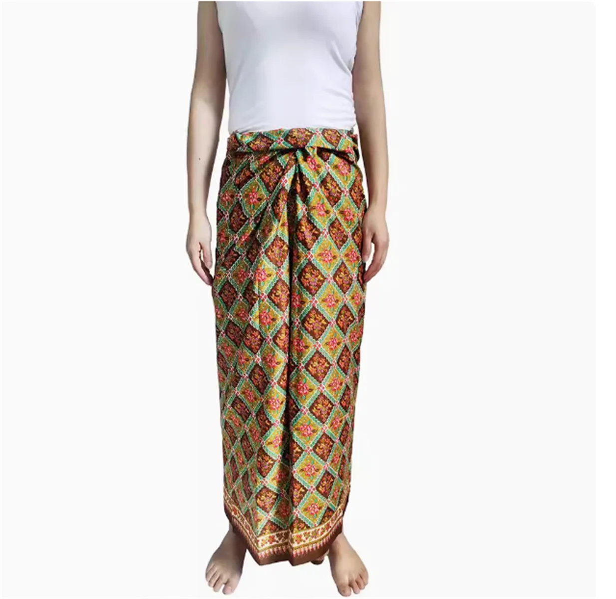 Malaysia Thailand unisex tube  - огляд і ціна Batik Sarong Wrap