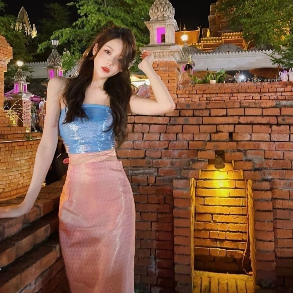 Thai National Outfit Ethnic Co - огляд і ціна Batik Sarong Wrap