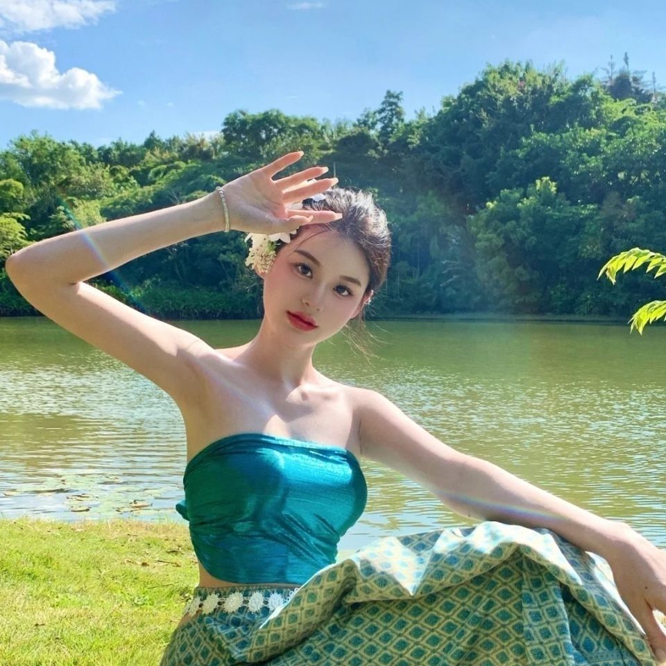Thai National Outfit Ethnic Co - огляд і ціна Batik Sarong Wrap