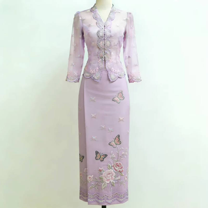 Little Nyonya Clothing Butterf - огляд і ціна Batik Sarong Wrap