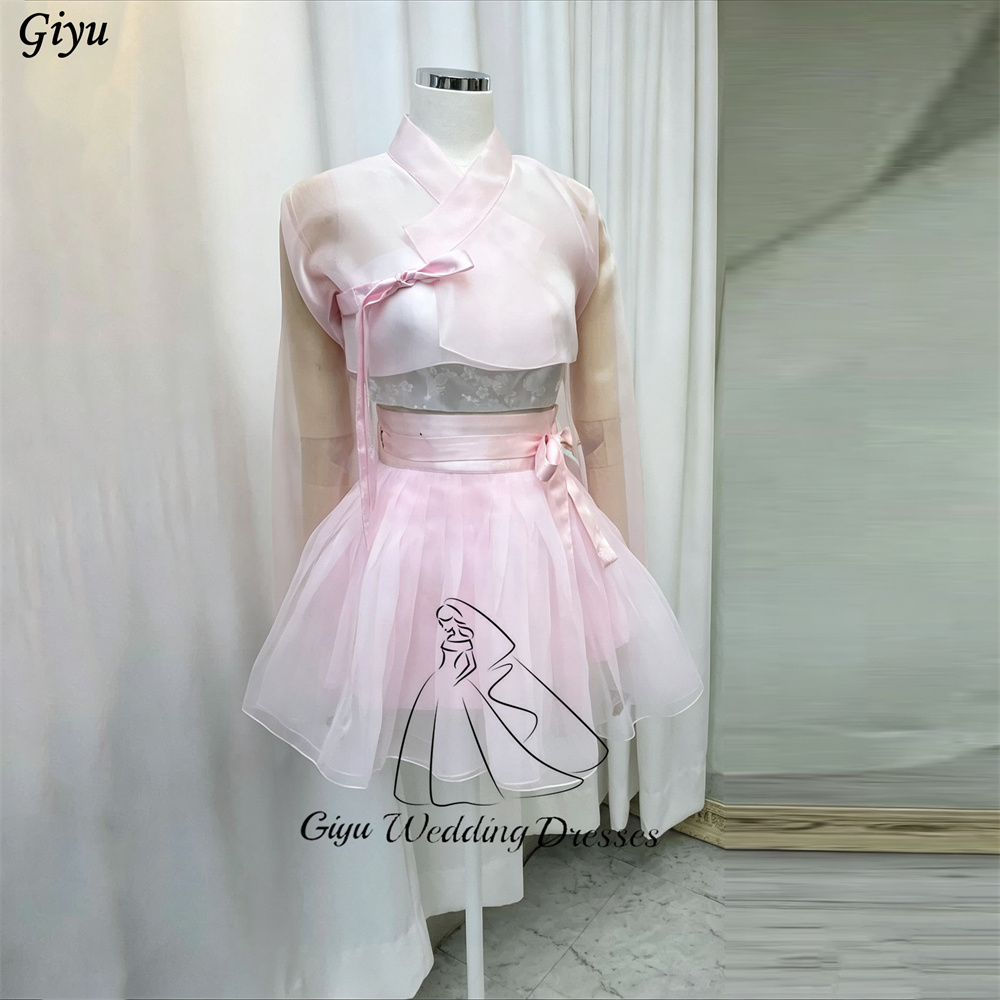 Giyu Pink Modern Hanbok Dress  - огляд і ціна Hanbok Modern Set