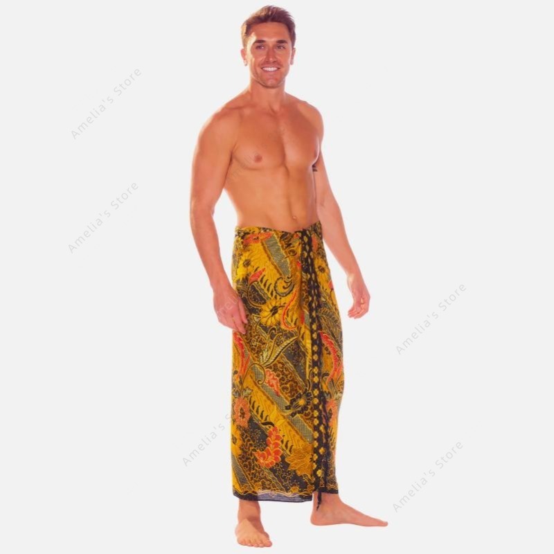 Sarongs Mens Sarong with Tradi - огляд і ціна Batik Sarong Wrap