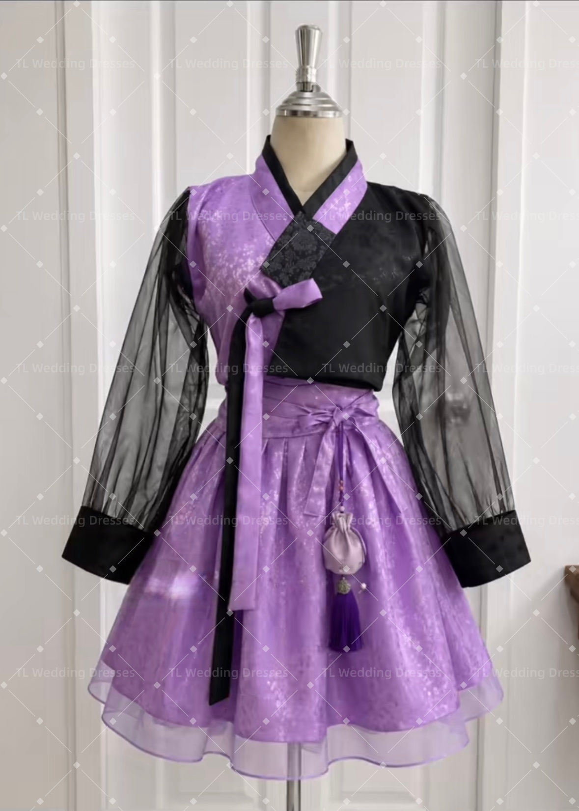 TL Concert Purple And Black Mo - огляд і ціна Hanbok Modern Set