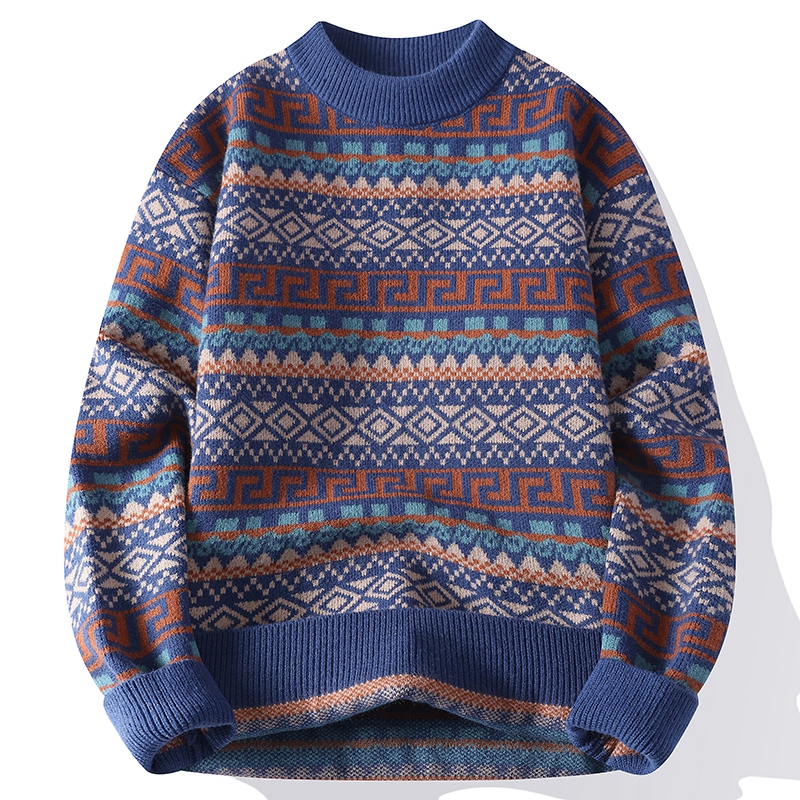 Trendy Men's Round Neck Sweate - огляд і ціна Ethnic Wear In Fashion