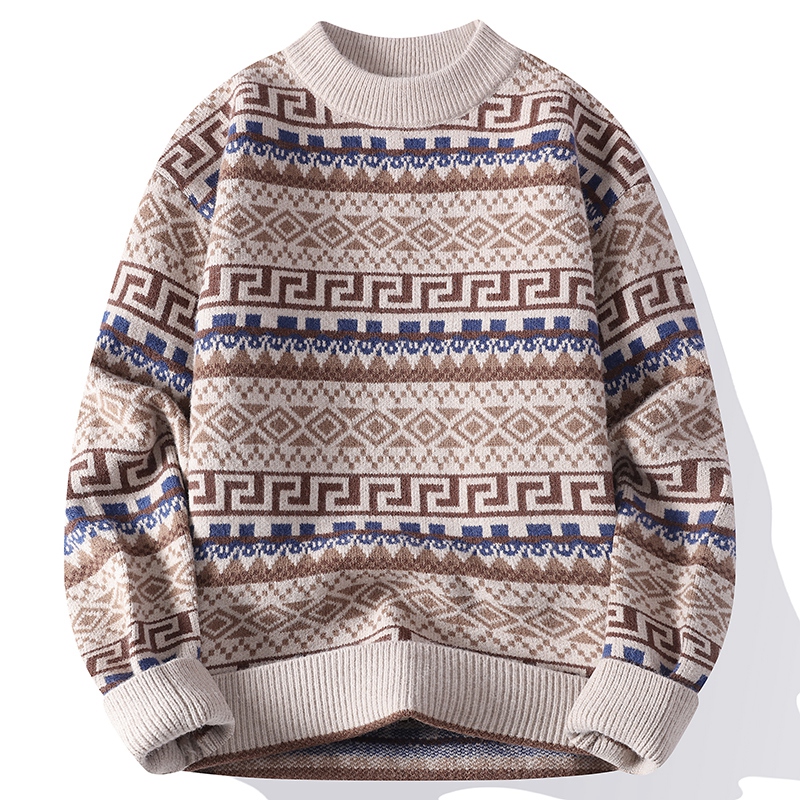 Trendy Men's Round Neck Sweate - огляд і ціна Ethnic Wear In Fashion