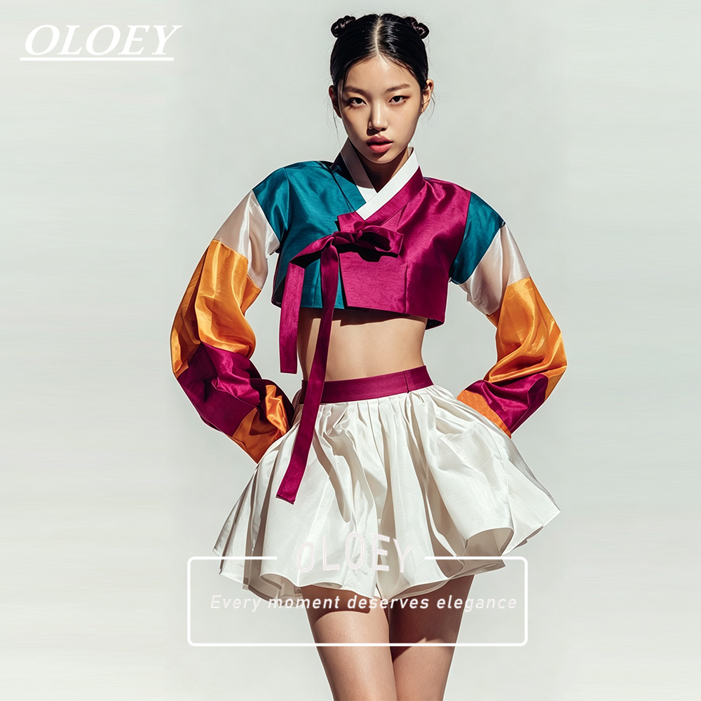 OLOEY Modern Navy Blue Ivory S - огляд і ціна Hanbok Modern Set