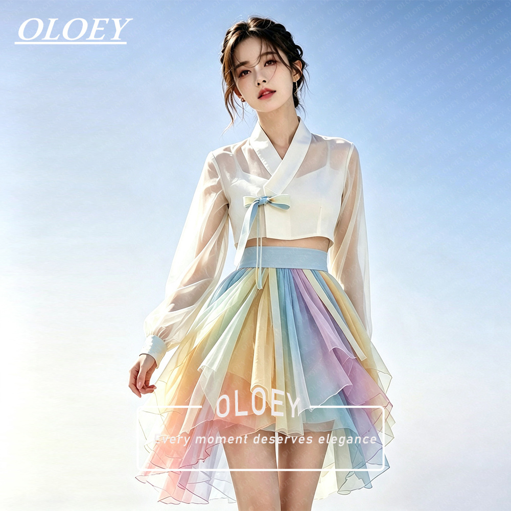 OLOEY Modern 3 PCS Short Conce - огляд і ціна Hanbok Modern Set